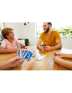 Juego de Cartas UNO Mattel 108 cartas para 10 jugadores 2
