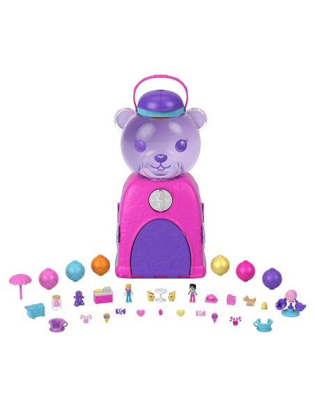 Set de Juego Oso de Goma Polly Pocket con 32 Accesorios