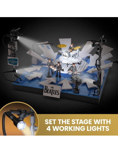 Set de Construcción The Beatles Ed Sullivan 681 Piezas LED
