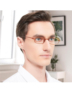 4 Paquetes de Gafas de Lectura WEMOOTANTS 1.5 con Bloqueo Luz Azul 2