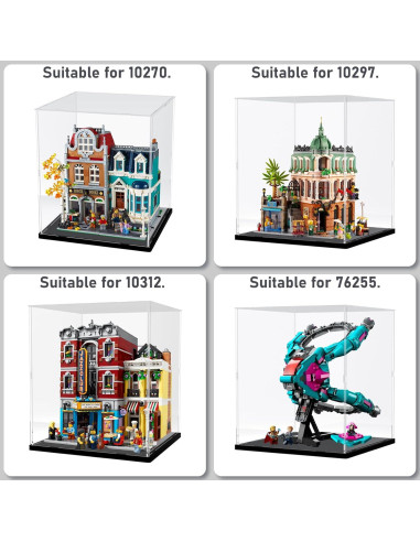 Caja de Exhibición Acrílica Choowin para Lego 30x30x35 cm