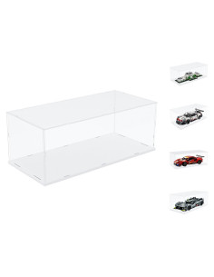 Estuche Acrílico Choowin para Lego 55x25x20 cm Blanco