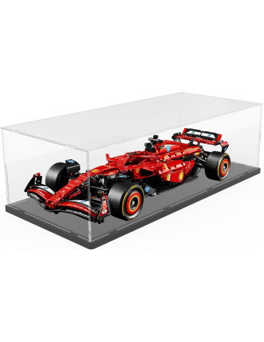 Caja de Exhibición Acrílica Choowin para Lego F1 70x30x20 cm