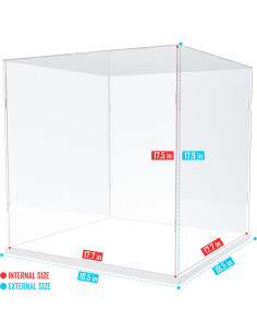 Caja de Exhibición Acrílica Choowin para Lego 45x45x44.5 cm 2