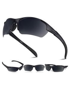 Gafas de sol deportivas polarizadas Rosemal UV400 TR90 Unisex