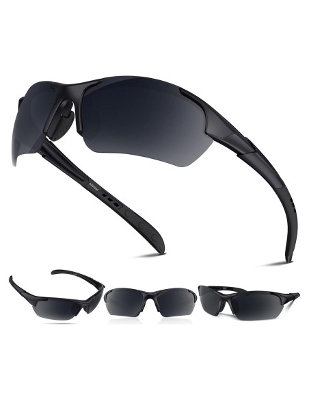 Gafas de sol deportivas polarizadas Rosemal UV400 TR90 Unisex