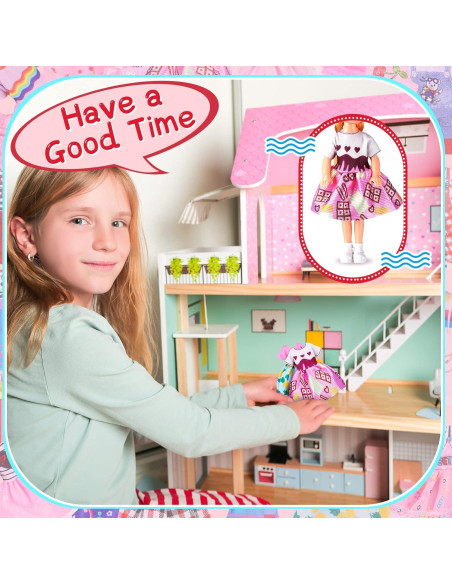 16 Piezas Ropa de Muñeca Hungdao 15 cm Accesorios Niñas