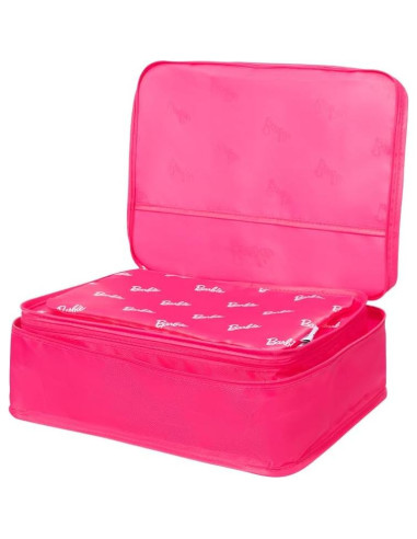 Bolsas de Almacenamiento MINISO Barbie - Set 3 pcs Rosa
