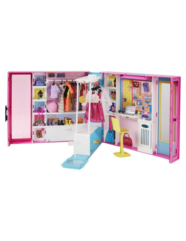 Armario de Sueños Barbie con 30 Ropa y Accesorios - Mattel