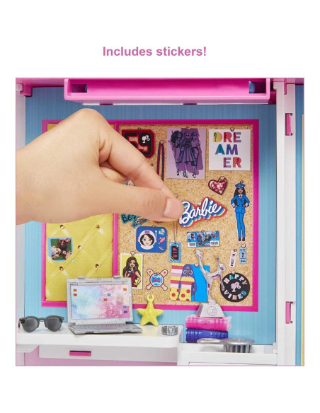 Armario de Sueños Barbie con 30 Ropa y Accesorios - Mattel