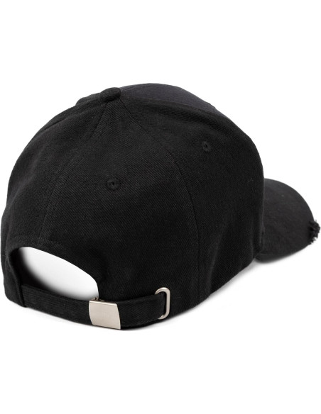 Gorra negra Barbie snapback ajustable para mujeres y adolescentes