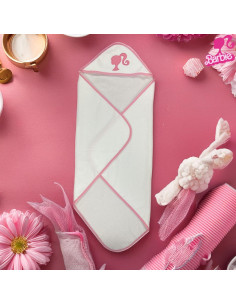 Juego de Toallas de Baño Barbie con Capucha y Paños 2