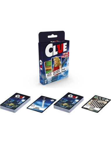 Juego de Cartas Clue Hasbro, Estrategia para 3-4 Jugadores