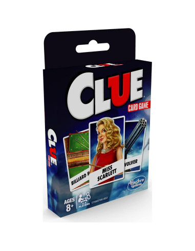 Juego de Cartas Clue Hasbro, Estrategia para 3-4 Jugadores