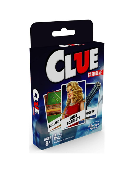 Juego de Cartas Clue Hasbro, Estrategia para 3-4 Jugadores