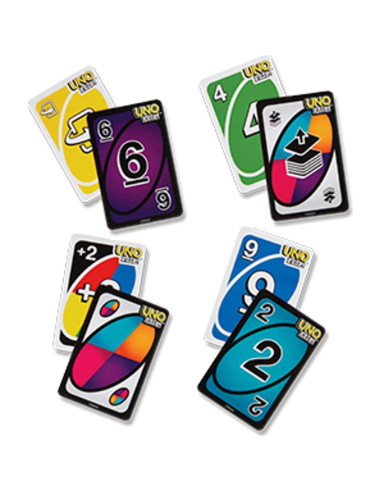 Juego de Cartas Mattel UNO y UNO Flip - Paquete Doble