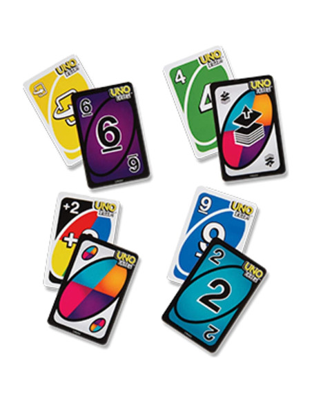 Juego de Cartas Mattel UNO y UNO Flip - Paquete Doble