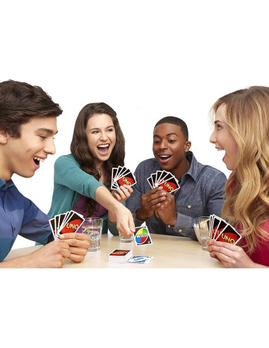Juego de Cartas Mattel UNO y UNO Flip - Paquete Doble