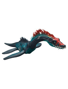 Figura Styxosaurus Gigantic Tracker Mattel 35 cm ataque y movimiento