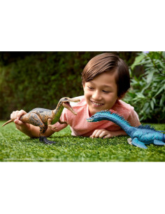 Figura Styxosaurus Gigantic Tracker Mattel 35 cm ataque y movimiento 2