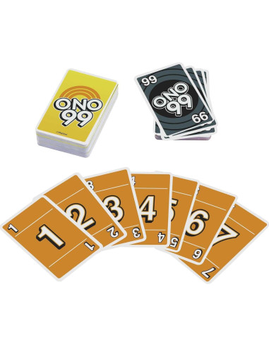 Juego de Cartas Mattel UNO, Phase 10 y ONO 99 en Lata