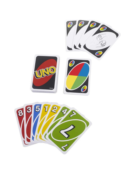 Juego de Cartas Mattel UNO, Phase 10 y ONO 99 en Lata