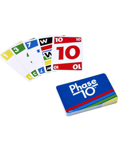 Juego de Cartas Mattel UNO, Phase 10 y ONO 99 en Lata