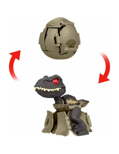 Jurassic World Hidden Hatchers Indoraptor 2 en 1 Transformador