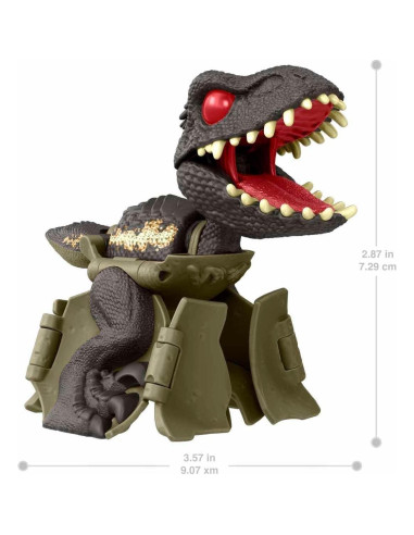 Jurassic World Hidden Hatchers Indoraptor 2 en 1 Transformador