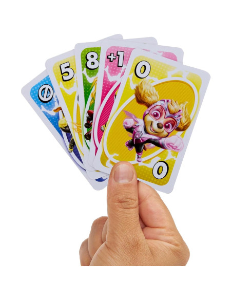 Juego de Cartas UNO Junior Mattel Patrulla Canina 3 Niveles