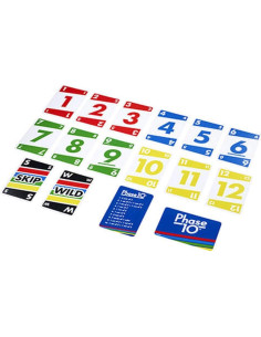 Juego de cartas Phase 10 y Skip-Bo Mattel para 2 a 7 jugadores 2