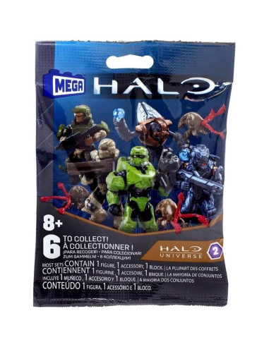 Mega Construx Halo Universe Serie 2 Mini Figuras 6 Piezas