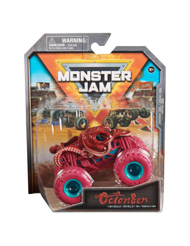 Camión Monstruo Metal Fundido Monster Jam Octon8er 1:64