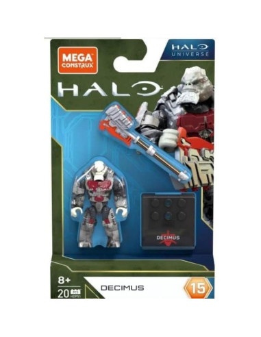 Conjunto 5 Figuras Mega Construx Halo Heroes Serie 15