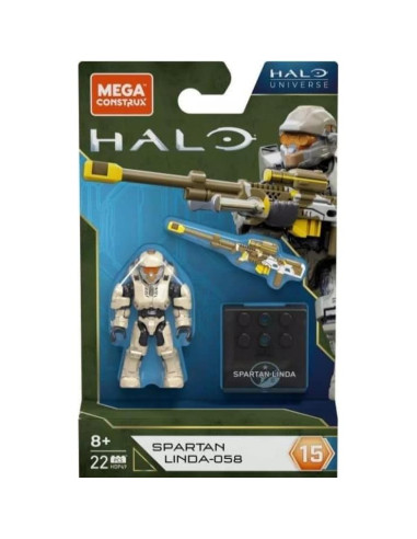 Conjunto 5 Figuras Mega Construx Halo Heroes Serie 15
