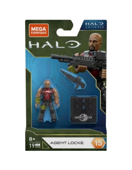 Conjunto 5 Figuras Mega Construx Halo Heroes Serie 15