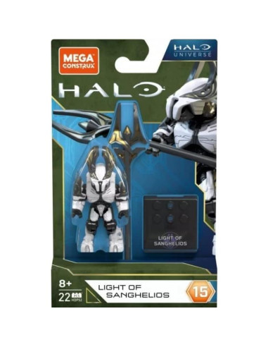 Conjunto 5 Figuras Mega Construx Halo Heroes Serie 15
