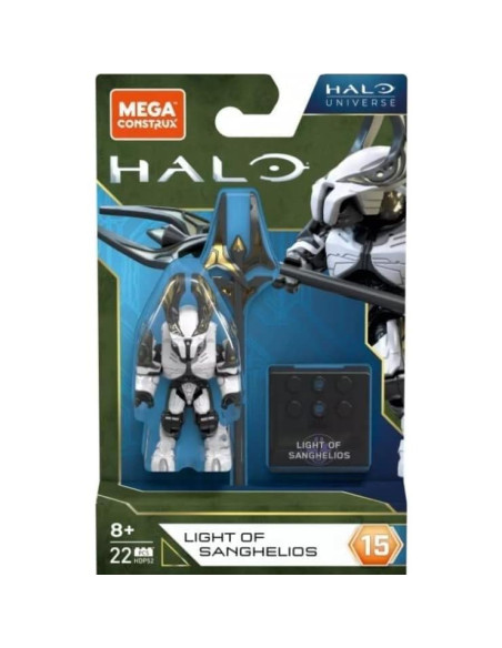 Conjunto 5 Figuras Mega Construx Halo Heroes Serie 15