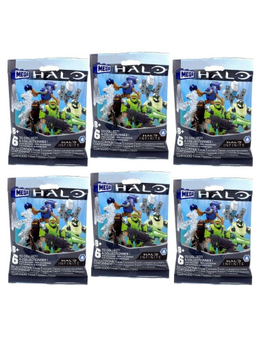 Mega Construx Halo Infinite Mini Figuras 6 Paquetes
