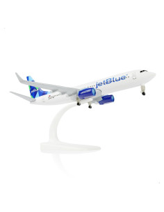 Modelo de Avión Boeing 737 QIYUMOKE 21x18x8 cm Metal