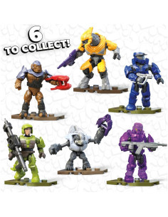 MegaConstrux Halo Figuras Micro Coleccionables Mattel 2