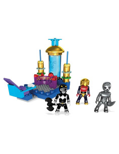 Mega Construx Centro de Mando Power Rangers con figuras