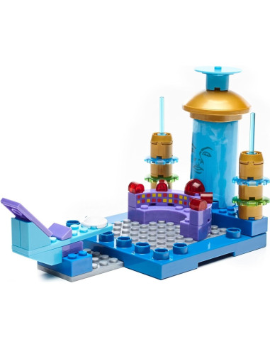 Mega Construx Centro de Mando Power Rangers con figuras