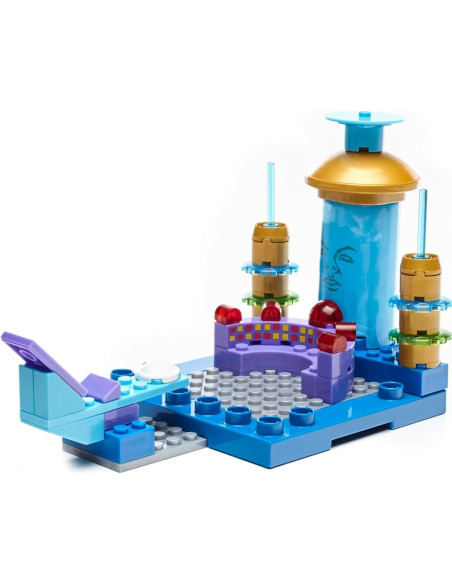 Mega Construx Centro de Mando Power Rangers con figuras