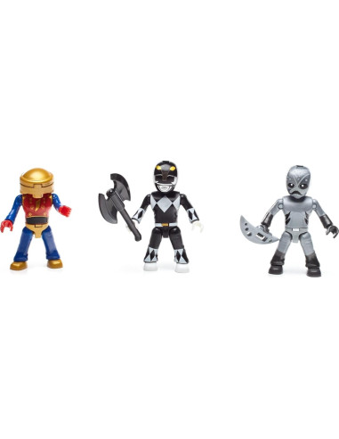 Mega Construx Centro de Mando Power Rangers con figuras