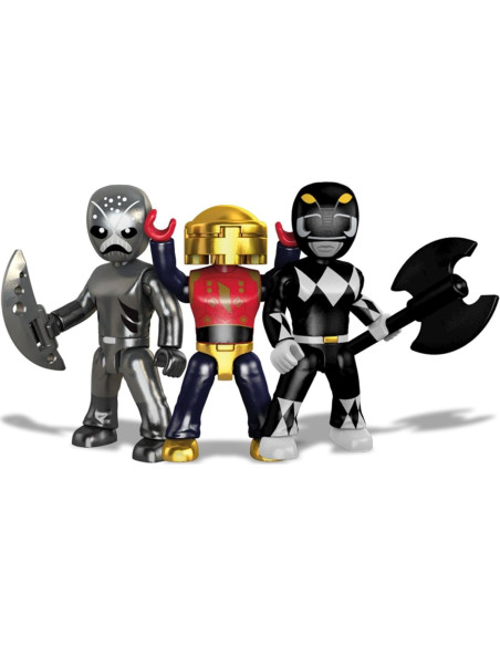 Mega Construx Centro de Mando Power Rangers con figuras