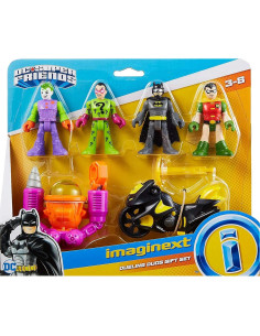 Set de Figuras DC Super Friends Fisher-Price Batman y Joker 2