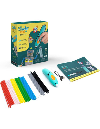 Pluma 3D 3Doodler Start+ Esenciales para Niños 6+