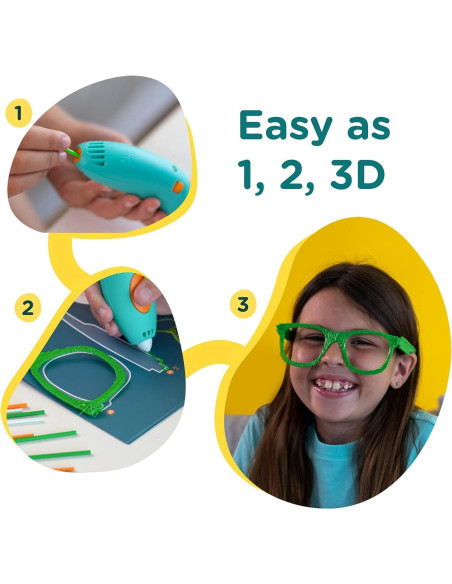 Pluma 3D 3Doodler Start+ Esenciales para Niños 6+