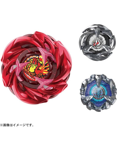 Beyblade X Takara Tomy UX-07 Phoenix Set 3 Beyblades
